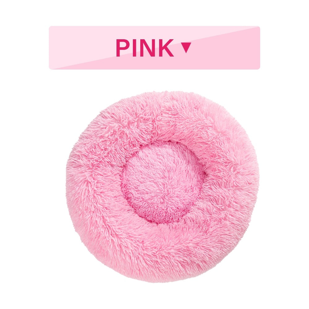 Cozy Donut Pet Bed — Calming & Washable
