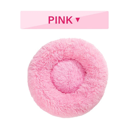 Cozy Donut Pet Bed — Calming & Washable