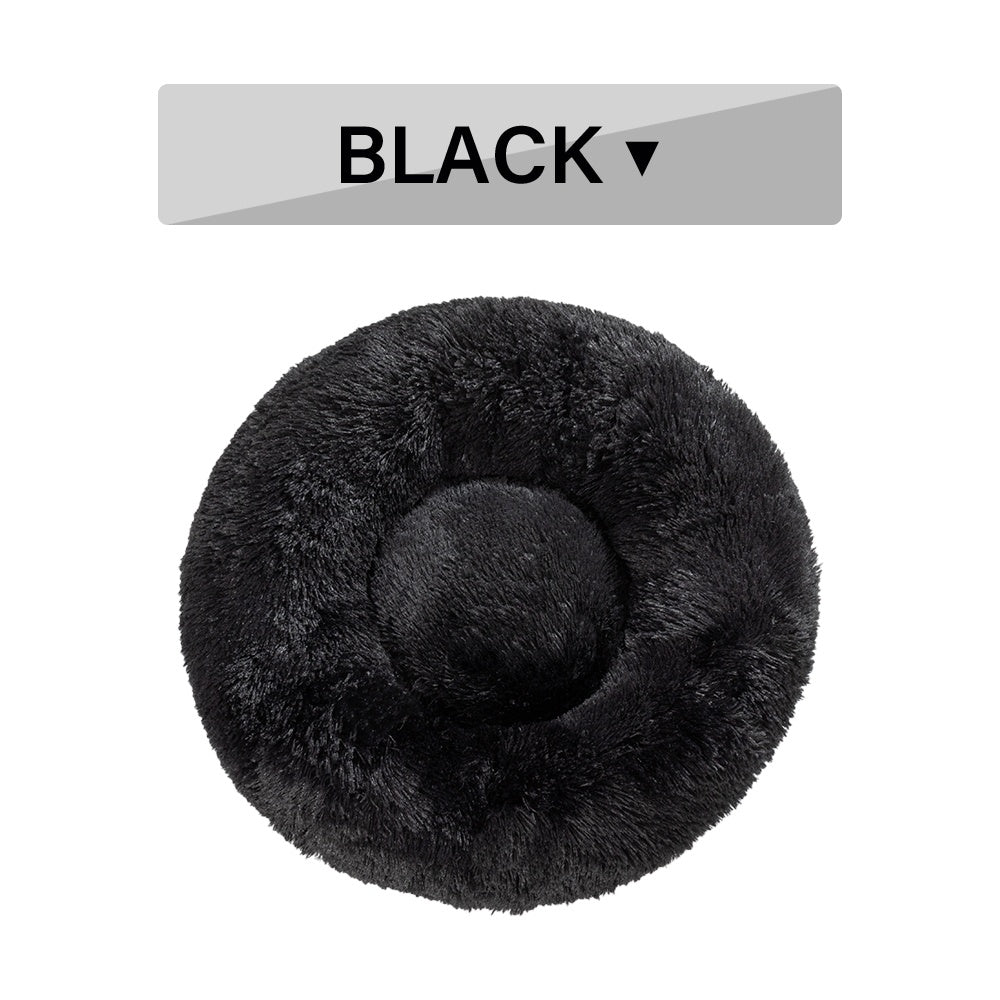 Cozy Donut Pet Bed — Calming & Washable