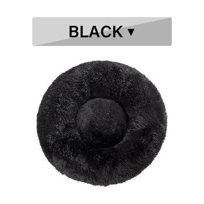 Cozy Donut Pet Bed — Calming & Washable