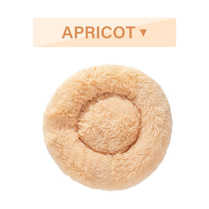 Cozy Donut Pet Bed — Calming & Washable