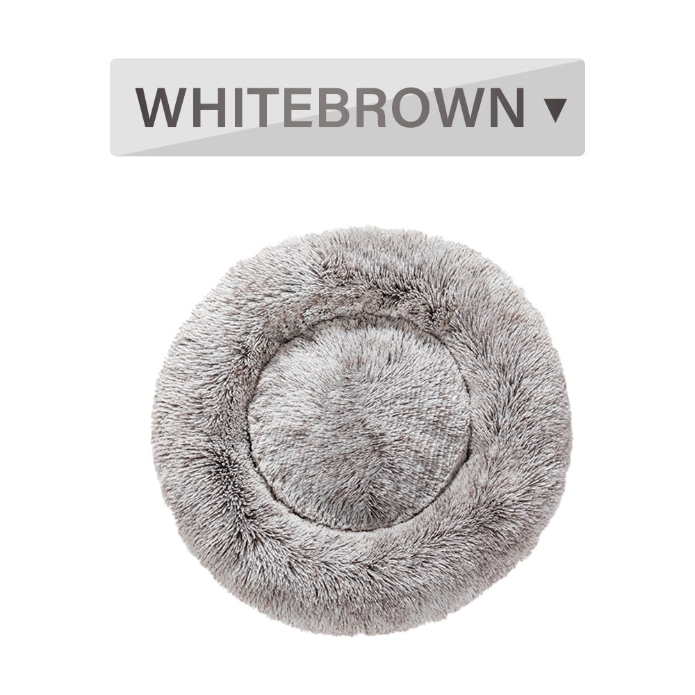 Cozy Donut Pet Bed — Calming & Washable