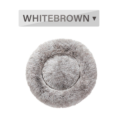 Cozy Donut Pet Bed — Calming & Washable
