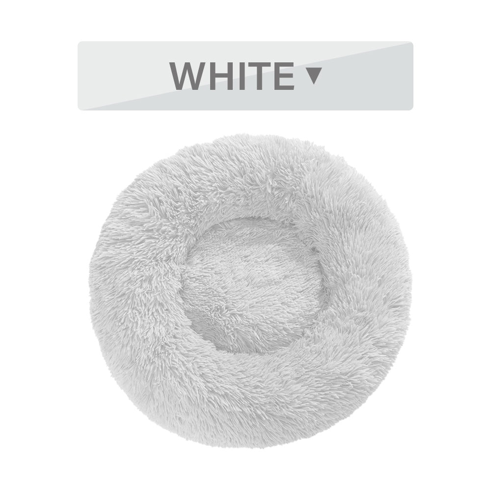 Cozy Donut Pet Bed — Calming & Washable