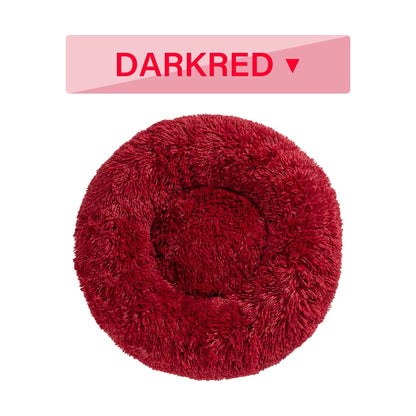 Cozy Donut Pet Bed — Calming & Washable