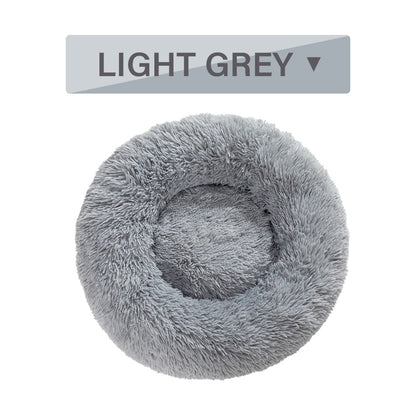 Cozy Donut Pet Bed — Calming & Washable