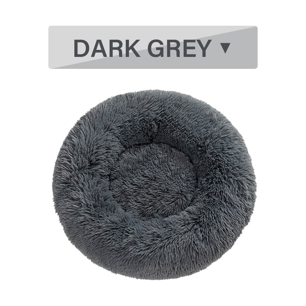 Cozy Donut Pet Bed — Calming & Washable