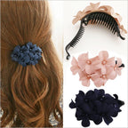 Handmade Floral Hair Clip Set