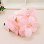 Handmade Floral Hair Clip Set