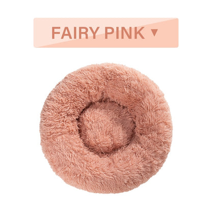 Cozy Donut Pet Bed — Calming & Washable
