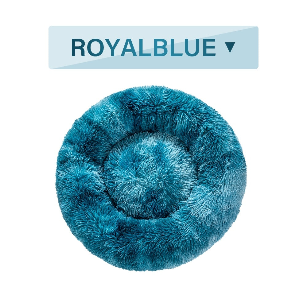 Cozy Donut Pet Bed — Calming & Washable