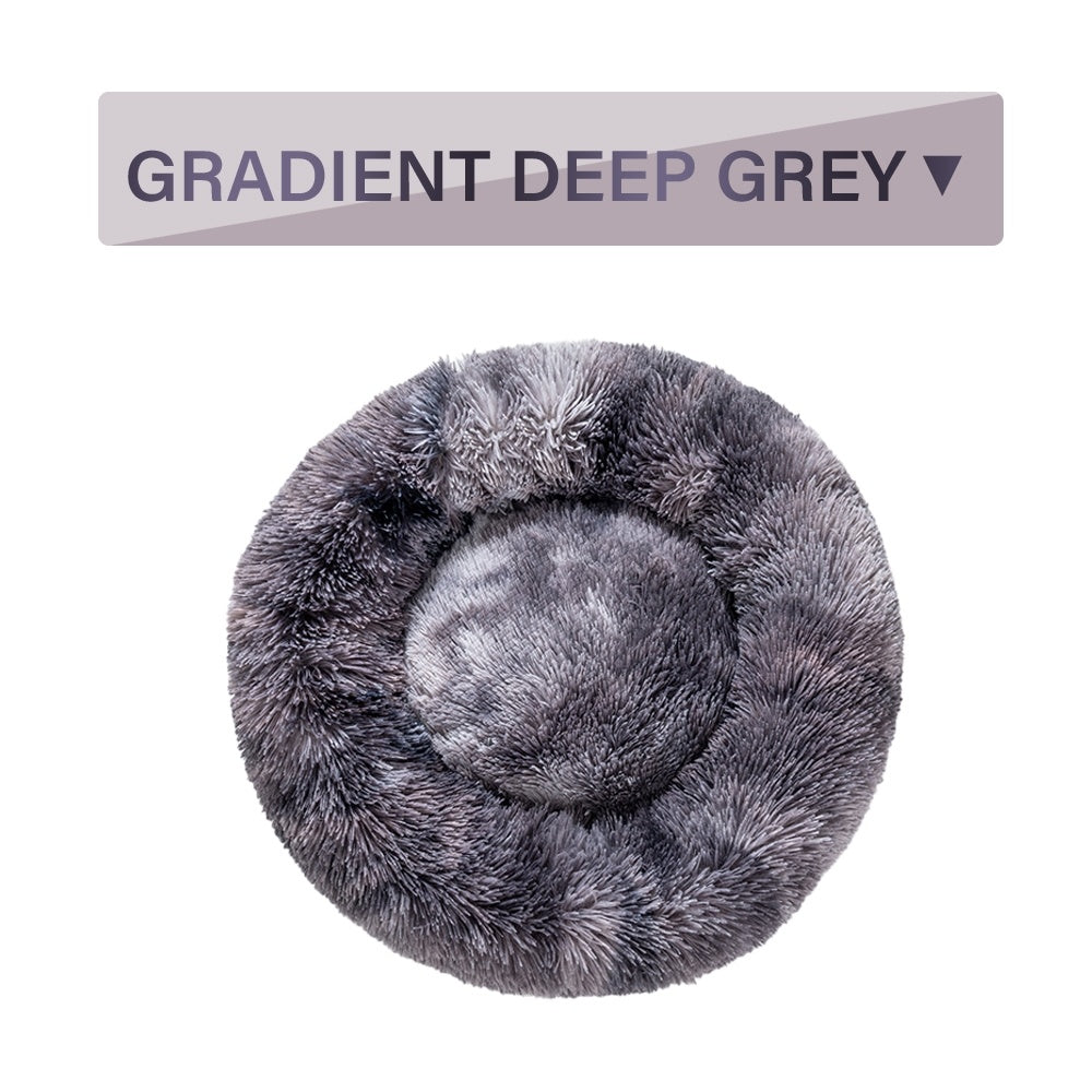 Cozy Donut Pet Bed — Calming & Washable